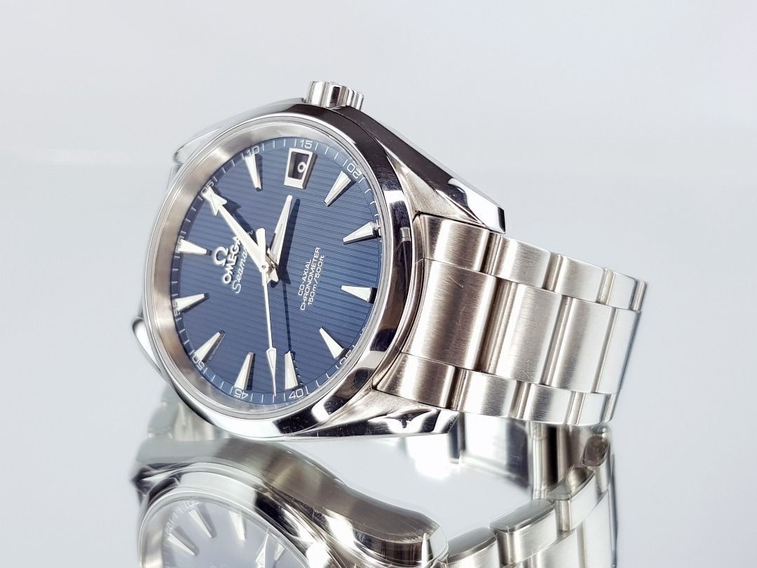 Omega Seamaster Aqua Terra Skyfall (Category: Luxury Watches) located in Makati City. Submitted by luxury_by_ncash_2 (Listing ID 1359160399, Image 2). Description: N-Cash Pawnshop "Instant Cash for Bags, Watches, Cars, and Electronics" https://www.ncash-pawnshop-philippines.com/ Omega Seamaster Aqua Terra Skyfall Ref. 231.10.39.21.03.001 38.5mm steel case Blue Teak dial Omega Calibre 8500 Co-Axial Chronometer movement Purchased at Omega Local AD 