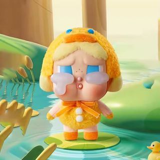 Pop Mart Crybaby Crying Again Vinyl Face Plush