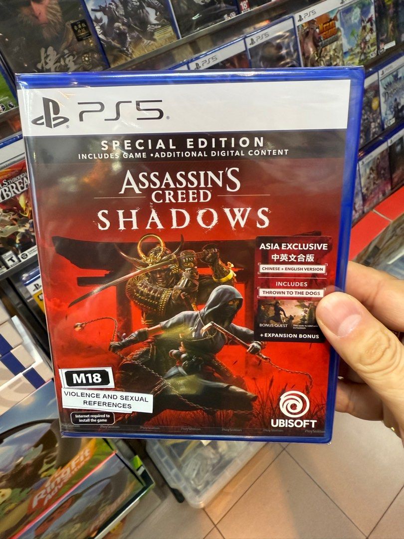 Assassin's Creed Shadows - Édition Limitée (PS5, Neuf Sous Scellé, 2025)