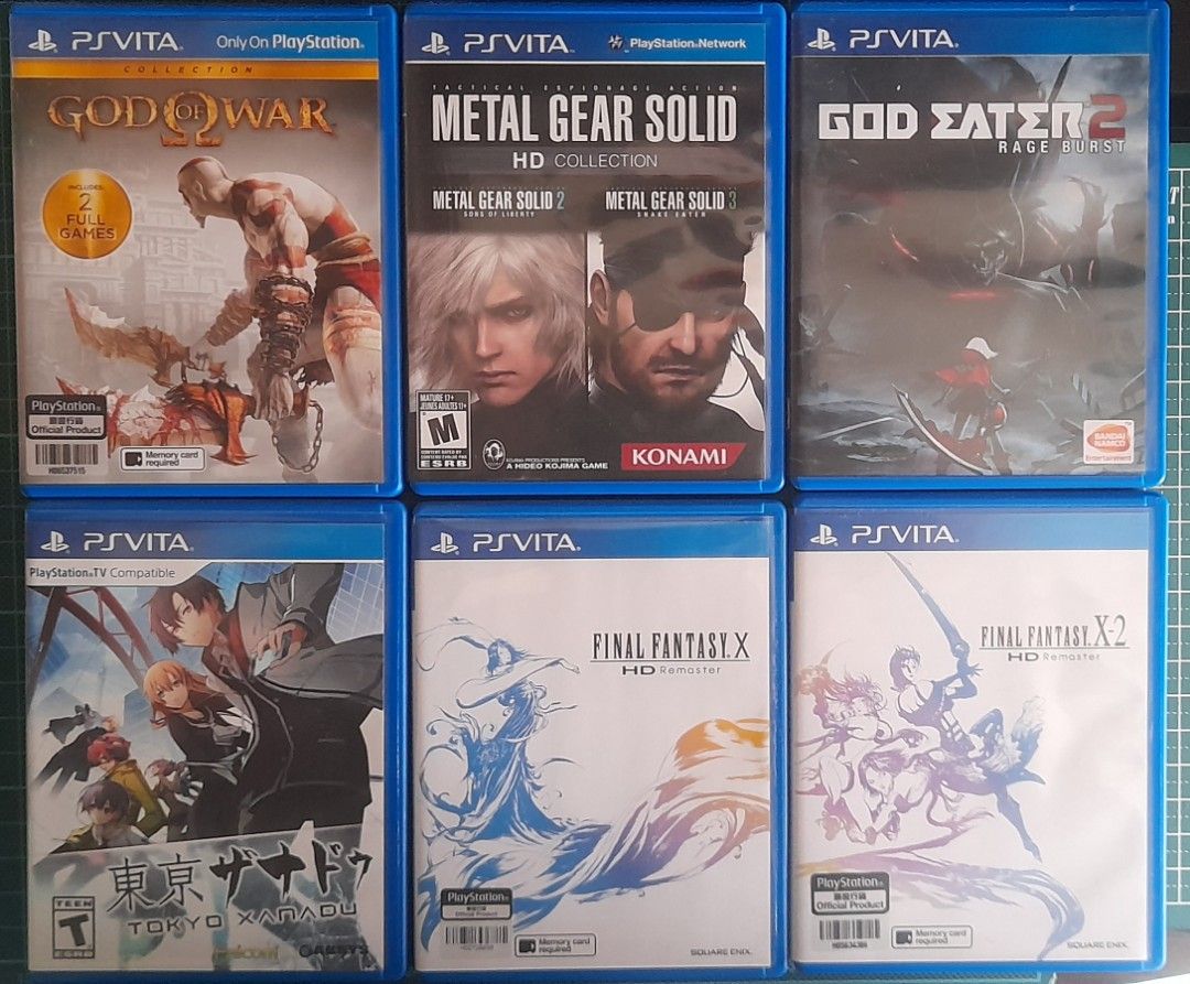 PS Vita Games - All with case (Category: PlayStation) located in Tanauan. Submitted by mondieskidaaa (Listing ID 1359160163, Image 3). Description: 1300 each but still negotiable depending on the the title 18000 for all Bulk discounts are applicable when agreed upon SOLD: Trails of Cold Steel II Digimon Story Cyber Sleuth Meetup Locations: Uptown Mall Taguig, Market Market Taguig, Areas around Alabang, Areas around City of Sto. Tomas, Areas aroun