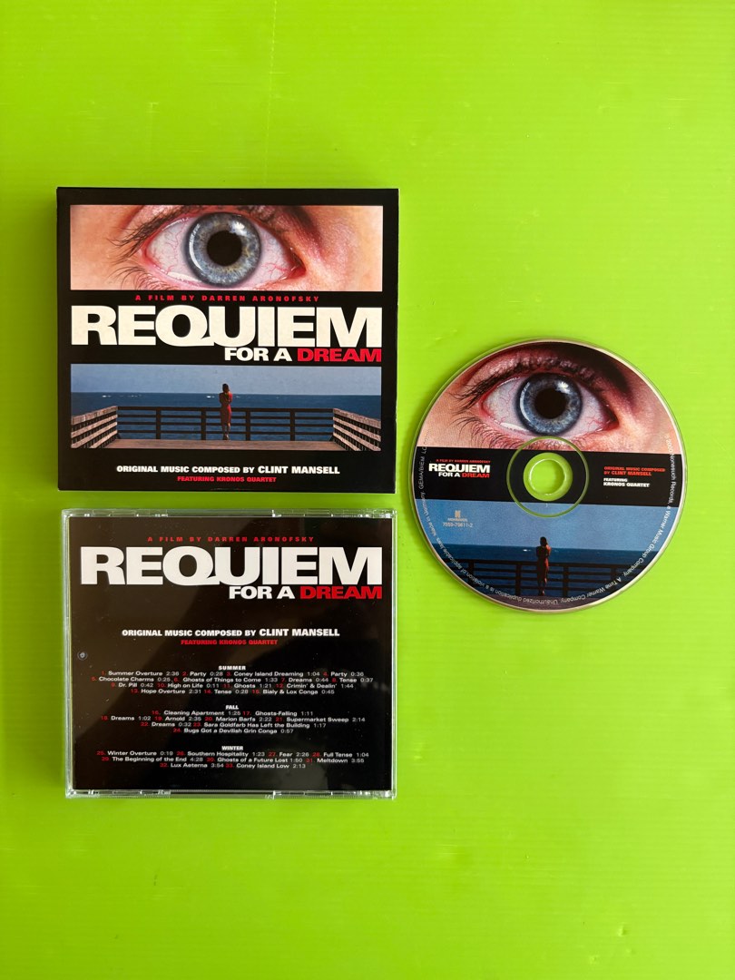 Requiem For A Dream Original Music Composer By Clint Mansell CD 