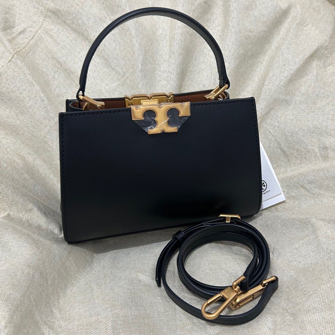 TB - Tory Burch Mini Eleanor Satchel (Category: Luxury Bags & Wallets) located in Quezon City. Submitted by luxurybyluci (Listing ID 1359259196, Image 1). Description: Tory Burch Mini Eleanor Satchel Leather Material Complete with Inclusions Authentic On Hand.