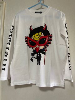 全新黑超小惡魔T-shirt 長袖衫 打底衫 160碼64239924159235110