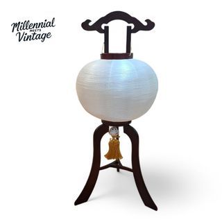 Vintage Large Japanese lantern lamp