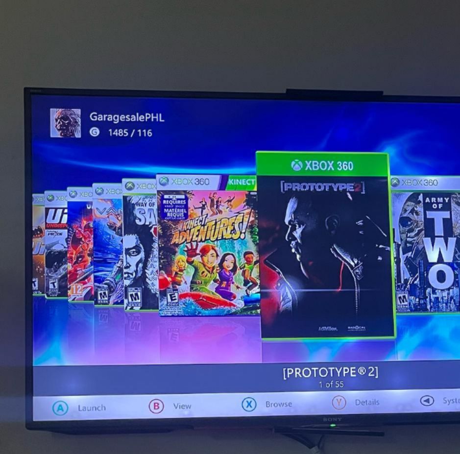 Xbox 360 slim JTAG with kinect (Category: Xbox) located in Paranaque City. Submitted by GarageSalePhl (Listing ID 1359158401, Image 3). Description: Xbox 360 slim matte Jtag complete with 220v power brick Kinect Camera 1 wireless controller Hdmi cable 500gb external HDD with games (brand new) 5000 only.