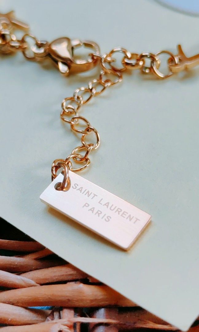 YSL bracelet from japan (Category: Luxury Accessories) located in Quezon City. Submitted by liambags (Listing ID 1359128489, Image 2). Description: YSL bracelet from japan no flaws with stamp size adjustable with gift box kindly pm me.