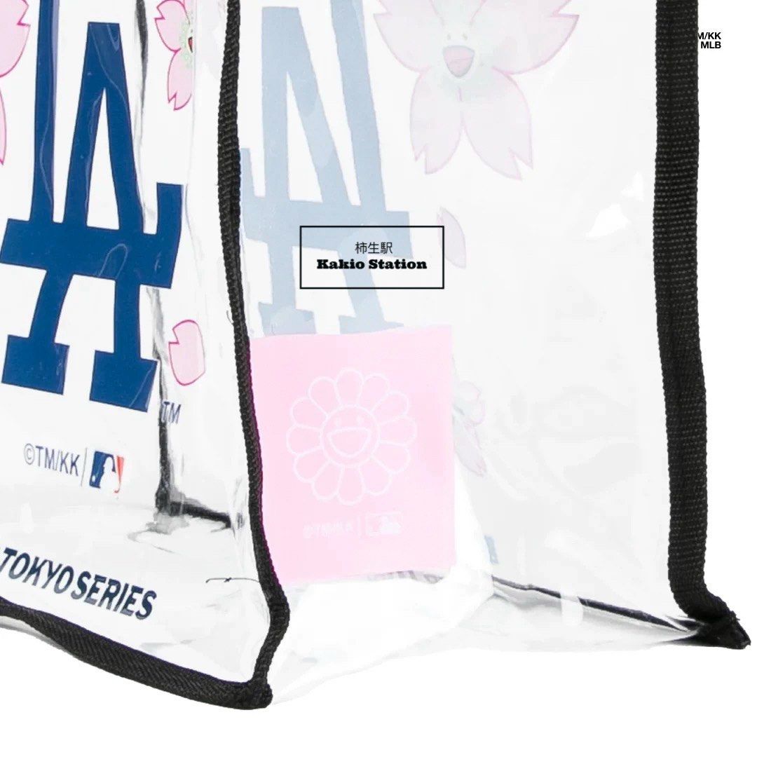 🇺🇸美國直送🇺🇸原裝村上隆聯乘MLB 道奇隊透明Tote Bag 手提袋