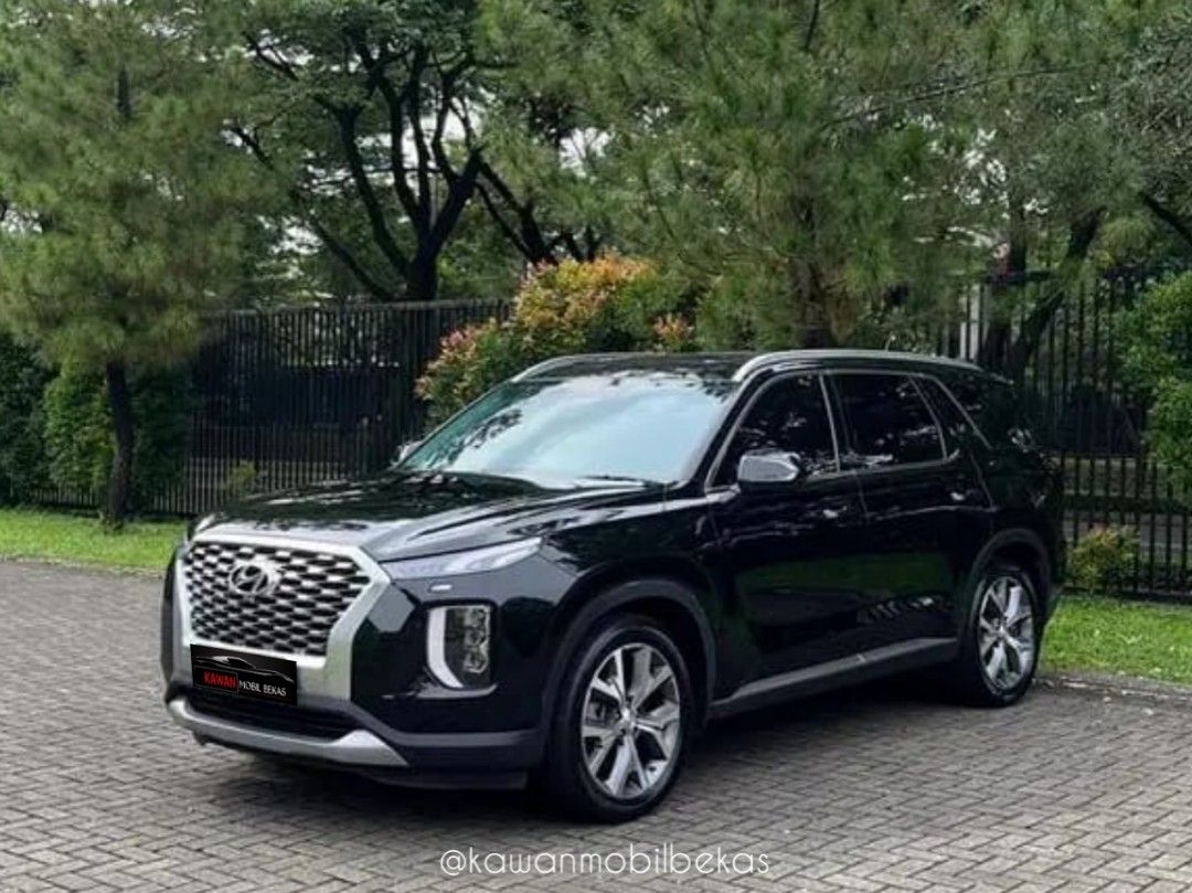 ( TDP 77jt ) Hyundai Palisade 2.2 Signature Diesel AT 2022 Hitam ...