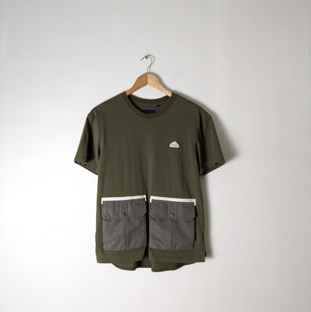 Adlib Double Pocket Shirt (Category: Tshirts & Polo Shirts ) located in Iloilo. Submitted by dapperfy (Listing ID 1355956042, Image 1). Description: Adlib Olive 18.5x25-26(S).