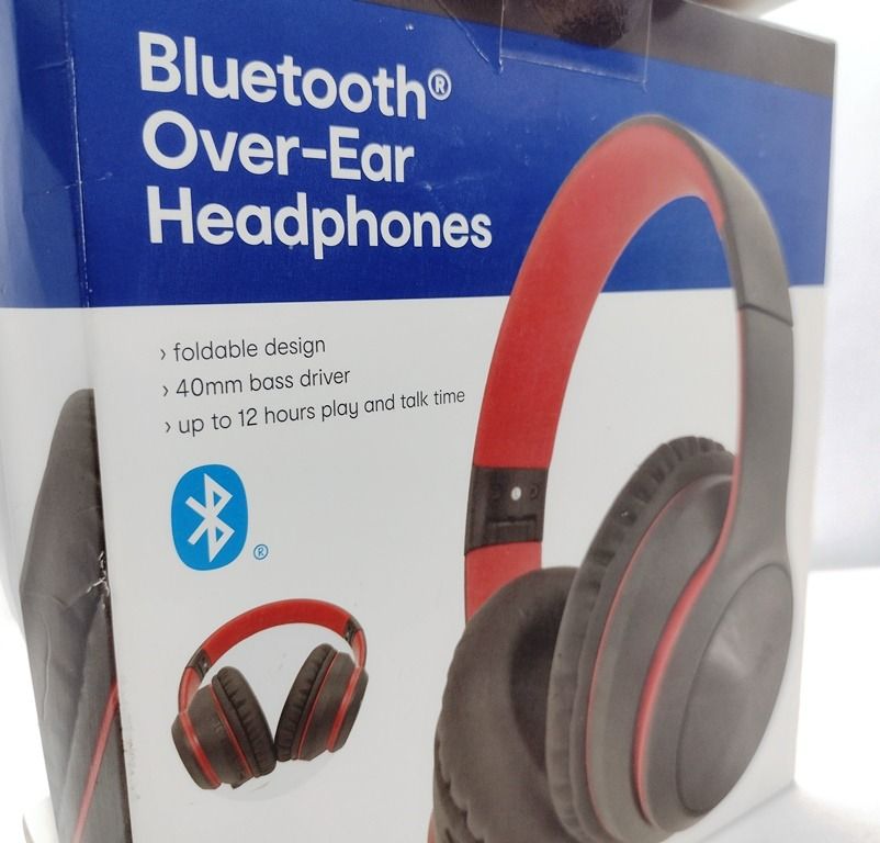 Anko Foldable Bluetooth / Wired Headset (Category: Headphones & Headsets) located in Quezon City. Submitted by mondy_mond (Listing ID 1355951560, Image 2). Description: This Anko Foldable Bluetooth / Wired Over-ear Headset... *Bluetooth-enabled (5.3v); wired-enabled when rechargeable battery dies *Soft, comfy, space-saving, foldable ear cups (See images #6 & #7) *40mm driver offers rich, full sound for great music & movie appreciation *Up to 12x 