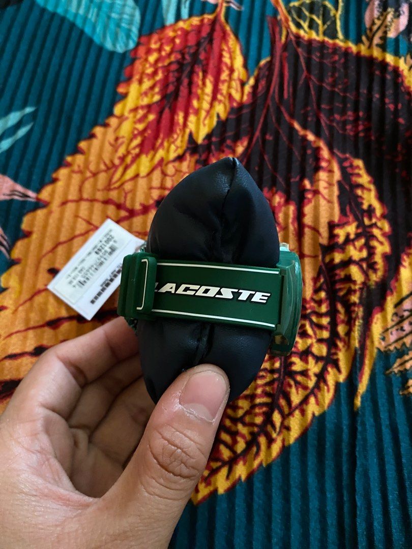Authentic Lacoste Green Watch (Category: Women's Watches) located in Cebu City. Submitted by karent3000 (Listing ID 1355894415, Image 2). Description: Lowest price is Php 3500 Strictly no when worn! 🌻 Never been worn 🌻 what you is what you get 🌻 no refund .