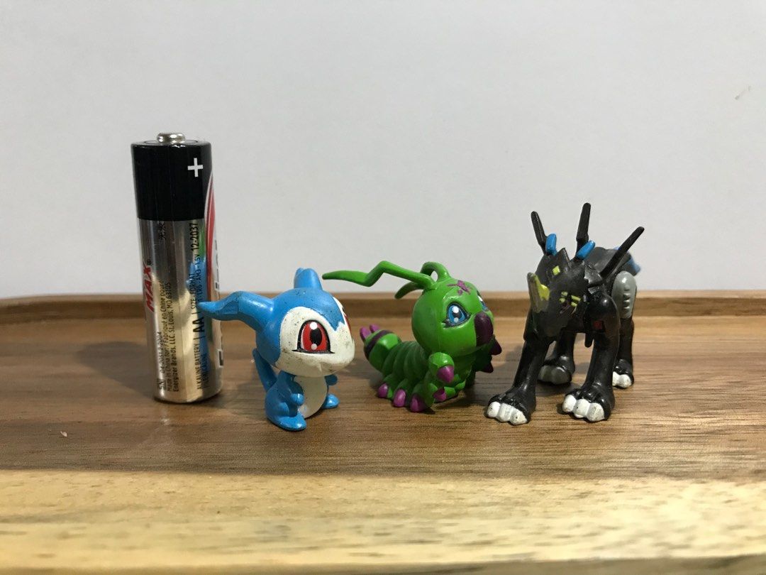Bandai Digimon Mini Figures Set (Category: Figurines & Statues) located in Manila. Submitted by gorzuzofficial (Listing ID 1356025559, Image 1). Description: Raidramon DemiVeemon Wormmon MOP: Gcash MOD: LBC/Lalamove/J&T.