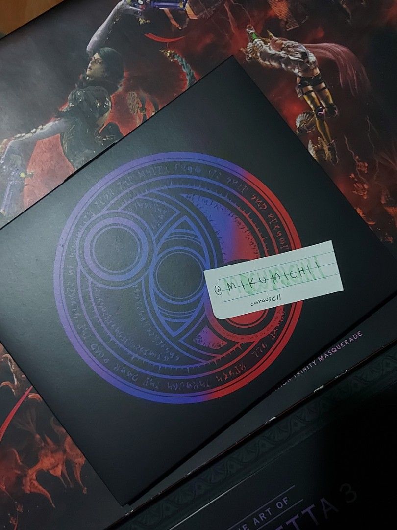 Bayonetta 3 Masquerade Edition - Limited Edition (Category: Nintendo) located in Tarlac. Submitted by tsunodayuki (Listing ID 1355869877, Image 2). Description: nagchange username* issues: as seen in the picture rough on the edges siya kaya below market price na. Delivery through LBC only para safer and faster delivery! Grab Delivery sa malapit.