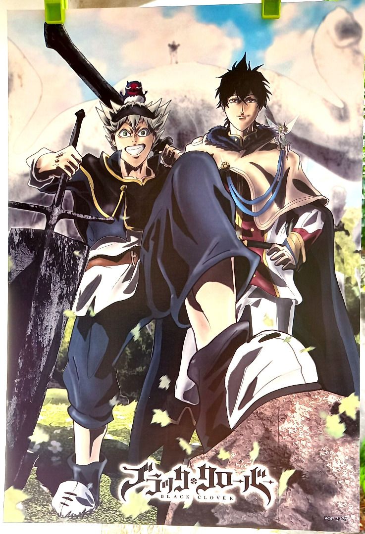 Black Clover A3 Poster 2pc-Set (Category: Art & Prints) located in Iloilo. Submitted by jrmagallanes78 (Listing ID 1355959373, Image 2). Description: Poster size is A3 with matte surface. Posters will be rolled up for compact size during shipping but place in a cutout box for protection. Contents: 2 pcs poster with different designs as displayed.