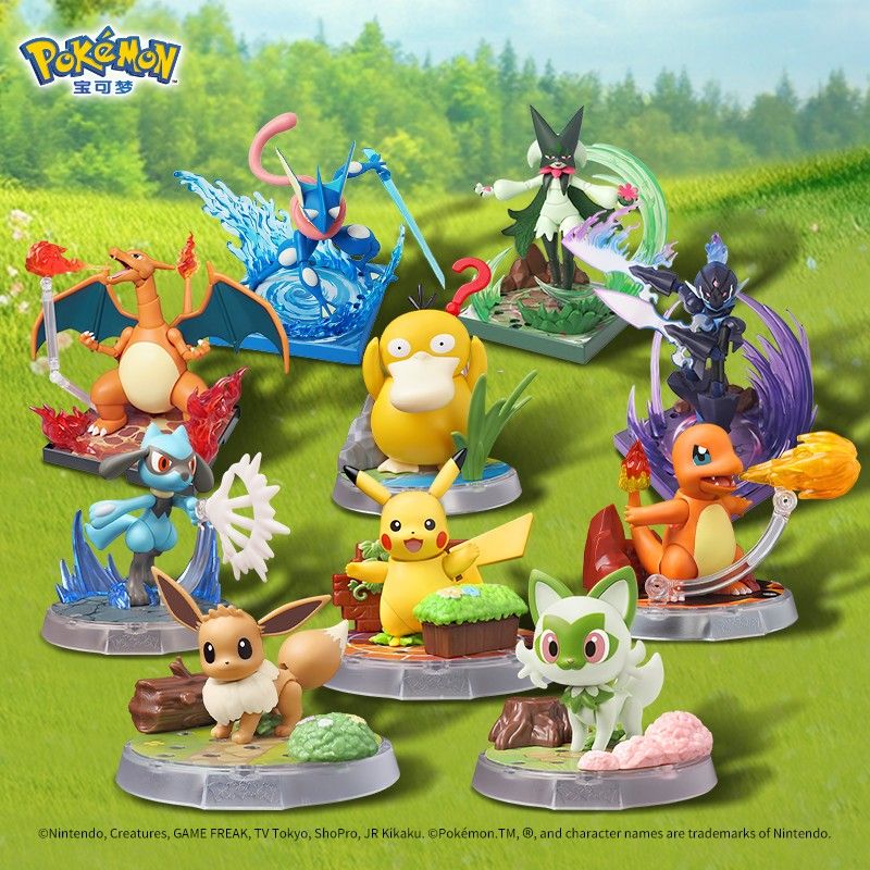 [BRAND NEW! POKEMON] POKEMON CHARACTERS BUILDING FIGURINE SERIES FULL ...