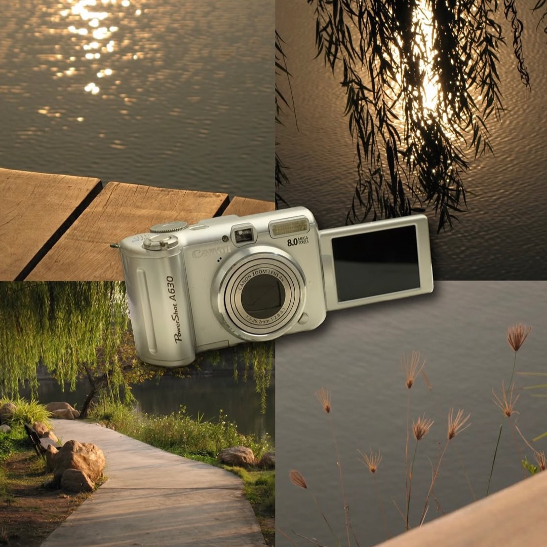 Canon Powershot A630 Flip Screen Digicam Digital Camera