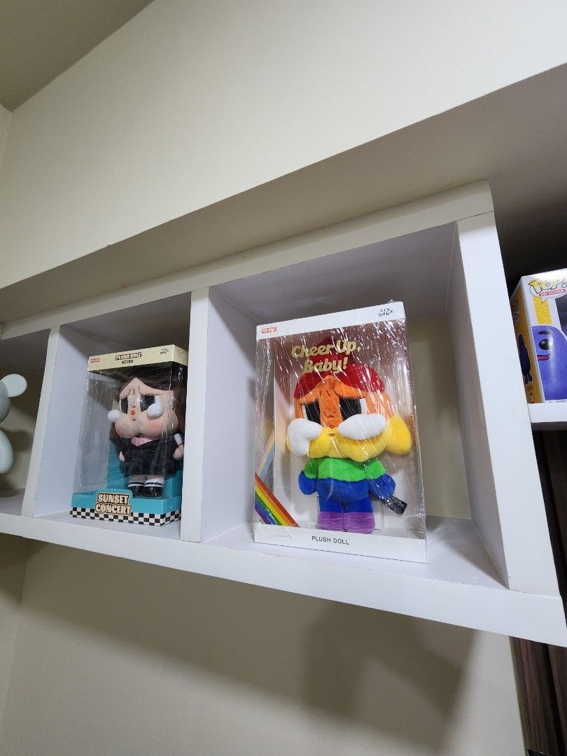 Cheer up Plush Doll Cry Baby (Category: Plushies & Soft Toys) located in Makati City. Submitted by brickhaven (Listing ID 1355897896, Image 1). Description: brand new. sealed. wrapped in cling wrap. no dents on box.