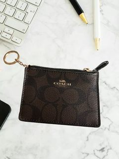 COACH SIGNATURE PURSE & CARD WALLET