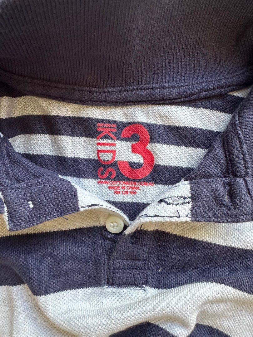Cotton on Kids 2-3 yrs old (Category: Babies & Kids Fashion) located in Santa Rosa. Submitted by dbjazcoma (Listing ID 1356009422, Image 3). Description: For 2 - Cotton On t shirt Singapore White Tshirt for 2-3 yrs old/ well used, no damage selling for 50 pesos. blue Stripe Cotton on 3-4 yrs old faded but can still use. 2 for 100 pesos. .