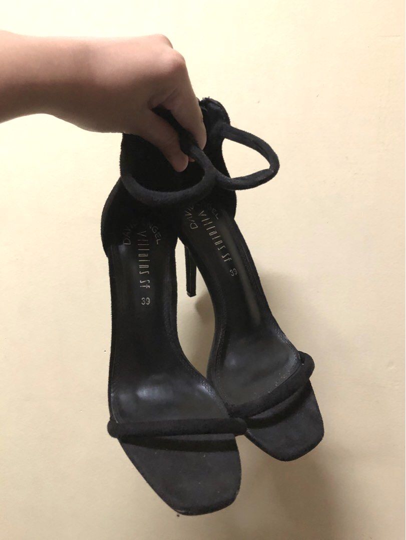 David Engel Villains Black Heels (Category: Heels) located in Quezon City. Submitted by sleep.ingwithsirens (Listing ID 1353750382, Image 1). Description: Color: Black Condition: 10/10 - US bought - Used only twice RFS: Closet clean out *Pardon the poor the lighting* Please message me for more pictures :) .