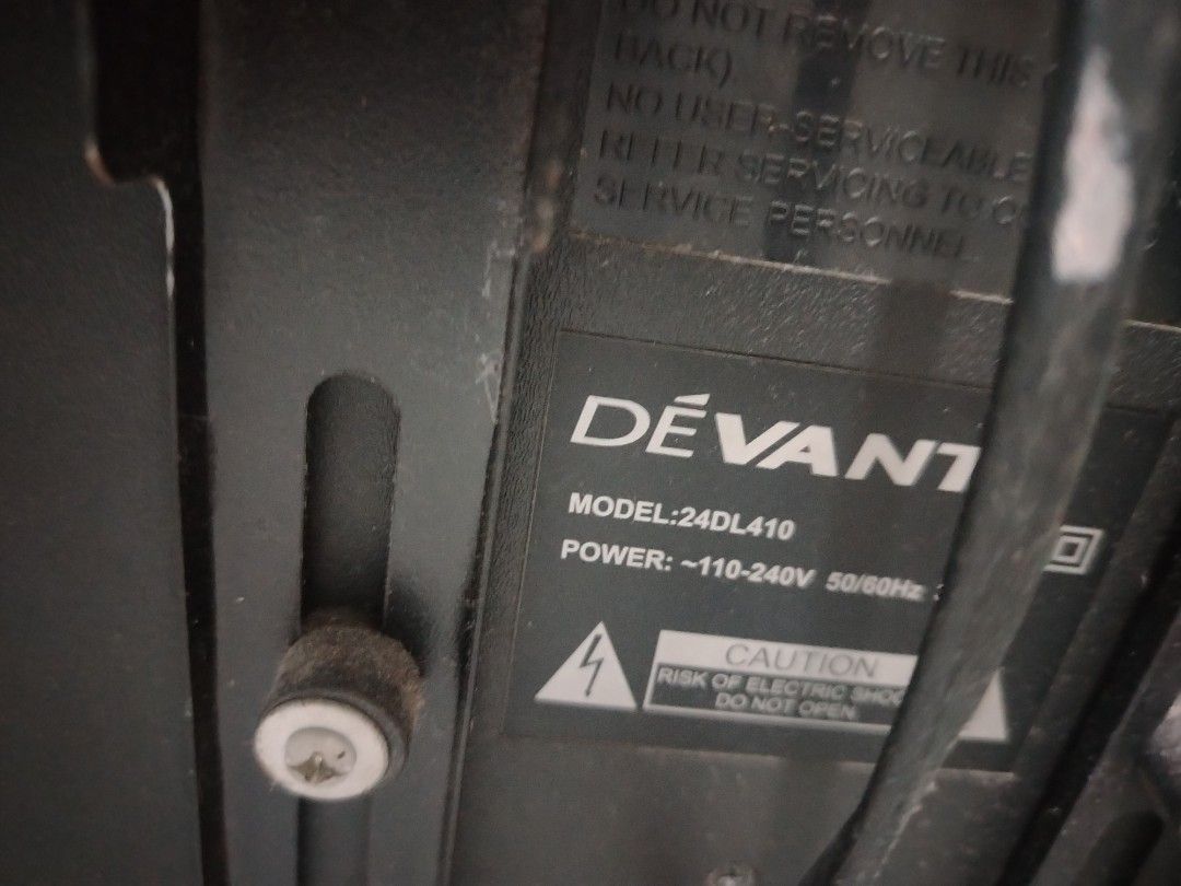 DEVANT TV (Category: TV) located in Manila. Submitted by nikaclyde (Listing ID 1355933229, Image 2). Description: ISSUE NO REMOTE HINDI PO ITO ANDROID TV NEED PO NG BLACK BOX PARA MAKAPAG WATCH OR ANTENA..