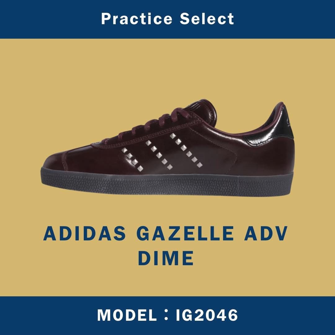 台灣商家】DIME X ADIDAS GAZELLE ADV IG2046, 他的時尚, 鞋類, 運動鞋 