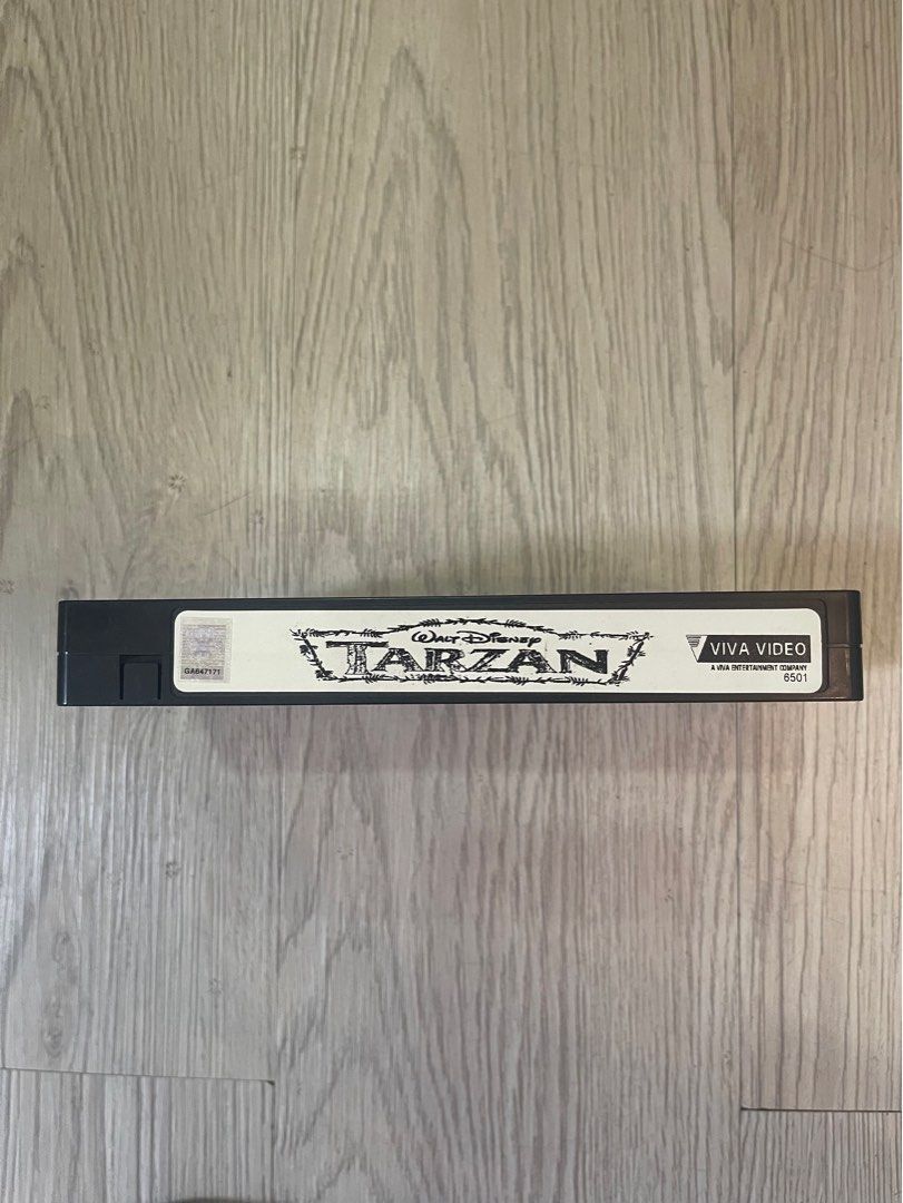 Disney Classics : Tarzan VHS [LOOTBOX BUNDLED] (Category: CDs & DVDs) located in Quezon City. Submitted by lootboxlab (Listing ID 1355935678, Image 2). Description: buy Disney Classic Bundle here: https://carousell.app.link/b9SmZYQ9oRb.