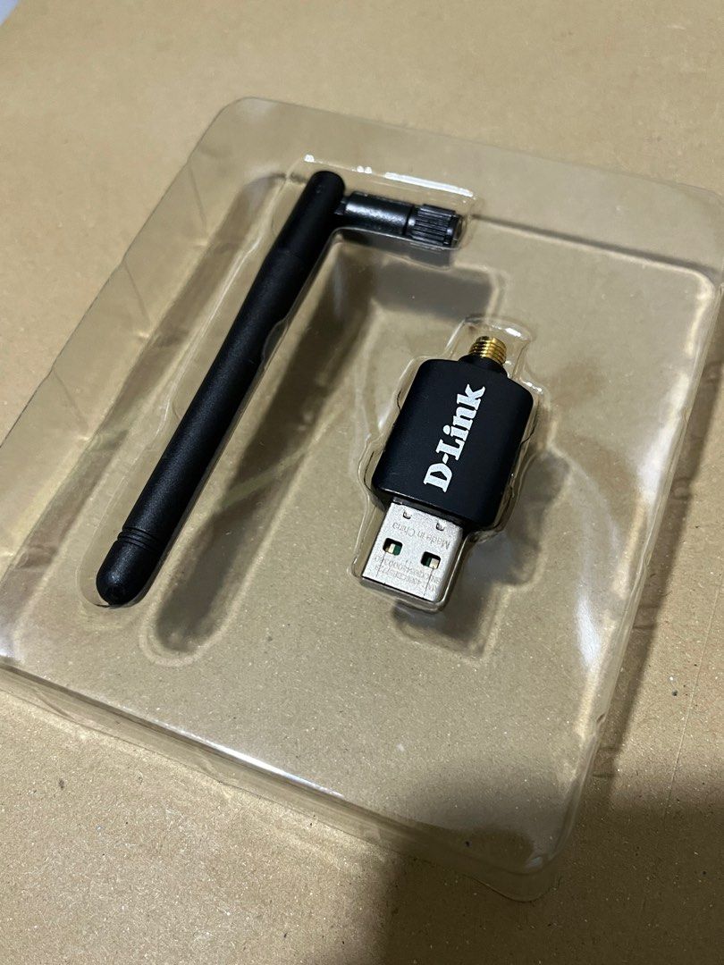 D-Link DWA-X305 Wifi Dongle (Category: Cables & Adaptors) located in San Pedro. Submitted by pakwanniee (Listing ID 1356027298, Image 3). Description: AX300 Wifi 6 High gain wireless USB adapt - Windows 11 compatible - 2.4GHz@ 802.11ax/n/g/b compliant - Supports WPA/WPA2 wireless encryption - Lower latency with Wi-Fi 6 technology - Improved performance - External high gain antenna - USB 2.0 - J&T express delivery (no rush shipping) note: shipping