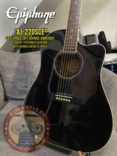 Epiphone AJ-220SCE Acoustic Guitar