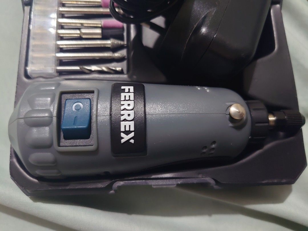 Ferrex rotary tool (Category: Industrial Equipment) located in Mandaluyong City. Submitted by silentshark_08cad1 (Listing ID 1355969131, Image 3). Description: ferrex rotary tool for hobby enthusiasts.