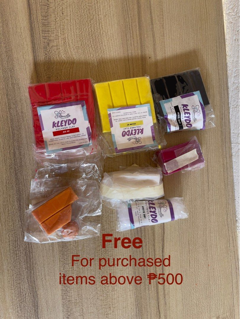 Free polymer clays (Category: Craft Supplies & Tools) located in Cavite. Submitted by mira33396 (Listing ID 1355947250, Image 1). Description: Free .