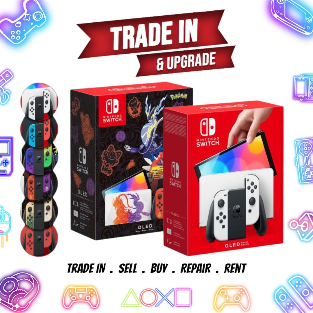 Game Bundle Promo > Nintendo Switch OLED - Purchase, Trade In & Upgrade ...