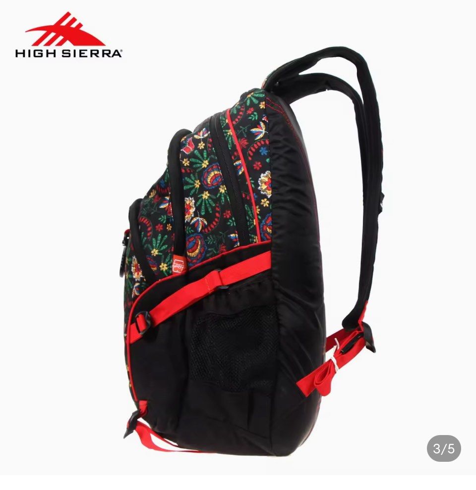 High Sierra Loop Daypack (Western Stitch/Black/Crimson) (Category: Backpacks) located in Bulacan. Submitted by declutterwitharia (Listing ID 1355840527, Image 2). Description: Original High Sierra Loop Daypack Color: (Western Stitch/Black/Crimson) lightly used. good as new. very spacious & nice in person. RFS: too many bags, decluttering.
