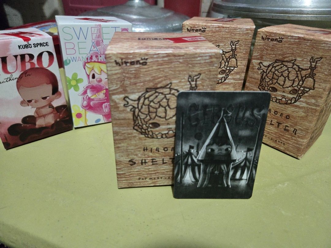 Hirono Shelter Circus (Category: Designer & Blind Box Toys) located in Valenzuela. Submitted by gamechilo (Listing ID 1355852908, Image 1). Description: SEALED. Opened Box. rfs. not my prio 📍Meet up SM North/ Trinoma/ Waltermart Muñoz/ Valenzuela/ Malolos area 📍Shipping Lalamove/ Grab/ LBC, SF shouldered by buyer.