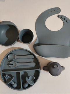 Hoshi Silicone Feeding Set