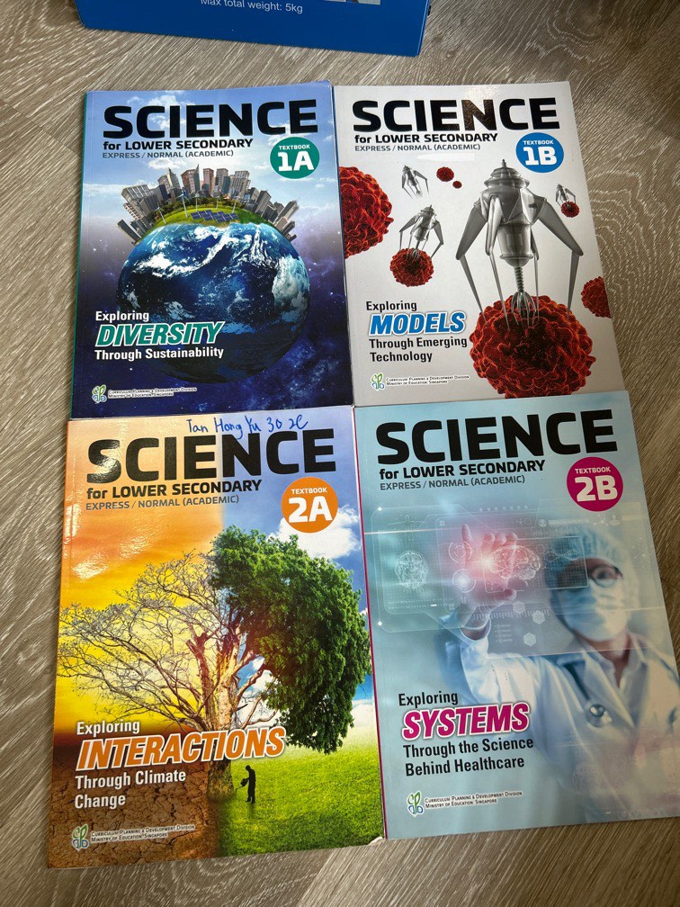 Lower Secondary Science 1A 1B 2A 2B, Hobbies & Toys, Books & Magazines ...