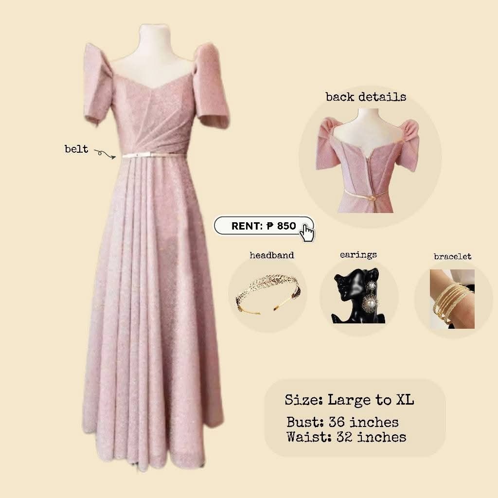 white dress with gold neckline Arista Satin Gown in Ivory Pearl