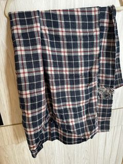 MUJI 格仔頸巾64199750164483110