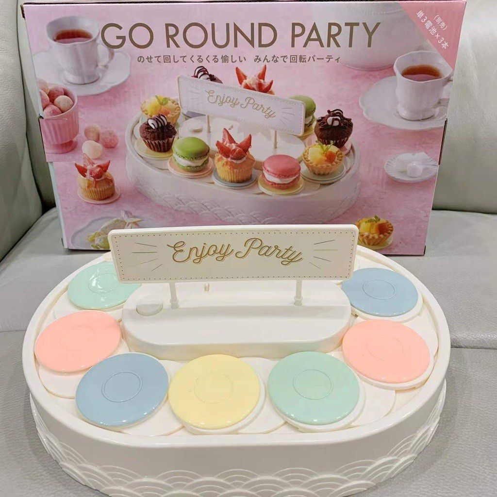 MXMUSTY1 With Conveyor 360 Degree Rotating Automatic Rotating Dessert ...