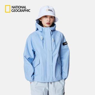National Geographic Windbreaker Jacket 防水防風風褸外套 粉紅粉藍米黃色綠色63012933561729110