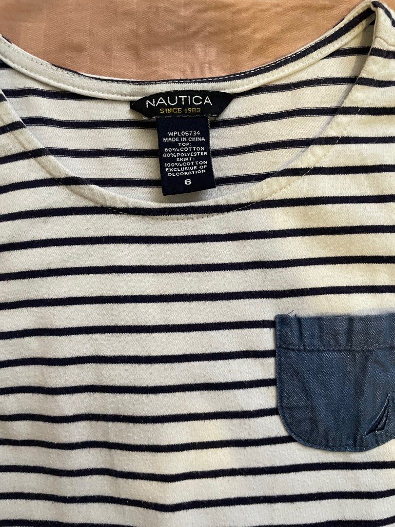 Nautica dress (Size 6) (Category: Babies & Kids Fashion) located in Paranaque City. Submitted by lexivd (Listing ID 1355882490, Image 2). Description: Check my other listings for more clothes like these. SF to be shouldered by buyer. Loc: Paranaque or Makati.