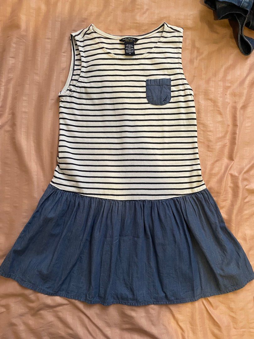 Nautica dress (Size 6) (Category: Babies & Kids Fashion) located in Paranaque City. Submitted by lexivd (Listing ID 1355882490, Image 1). Description: Check my other listings for more clothes like these. SF to be shouldered by buyer. Loc: Paranaque or Makati.