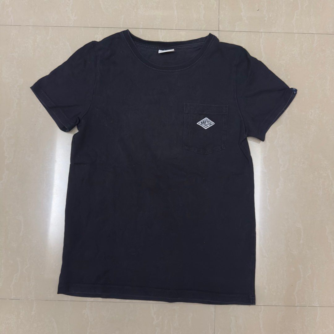 NAVY CO. vintage shirt (Category: Shirts) located in Rizal. Submitted by ffoie (Listing ID 1355906949, Image 1). Description: Can fit S to M Color: Black Design: Embroidered Pit to pit: 16 in RFS: declutter .