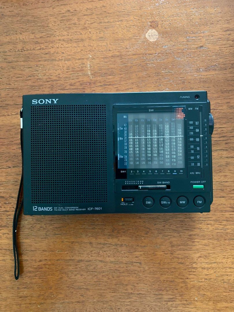 SONY ICF-7601 12バンドラジオ（Radio ''Sony ICF 7601'' /12