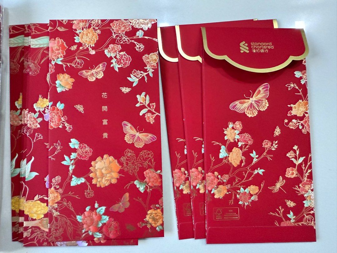 Standard Chartered Red Packets 2025, Everything Else on Carousell