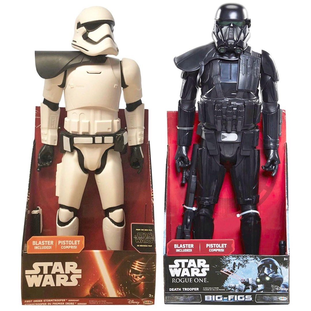 STARWARS Hot Toys First Order Heavy Gunner Stormtropper 1/6, SEMINUEVO (detalle en un pie