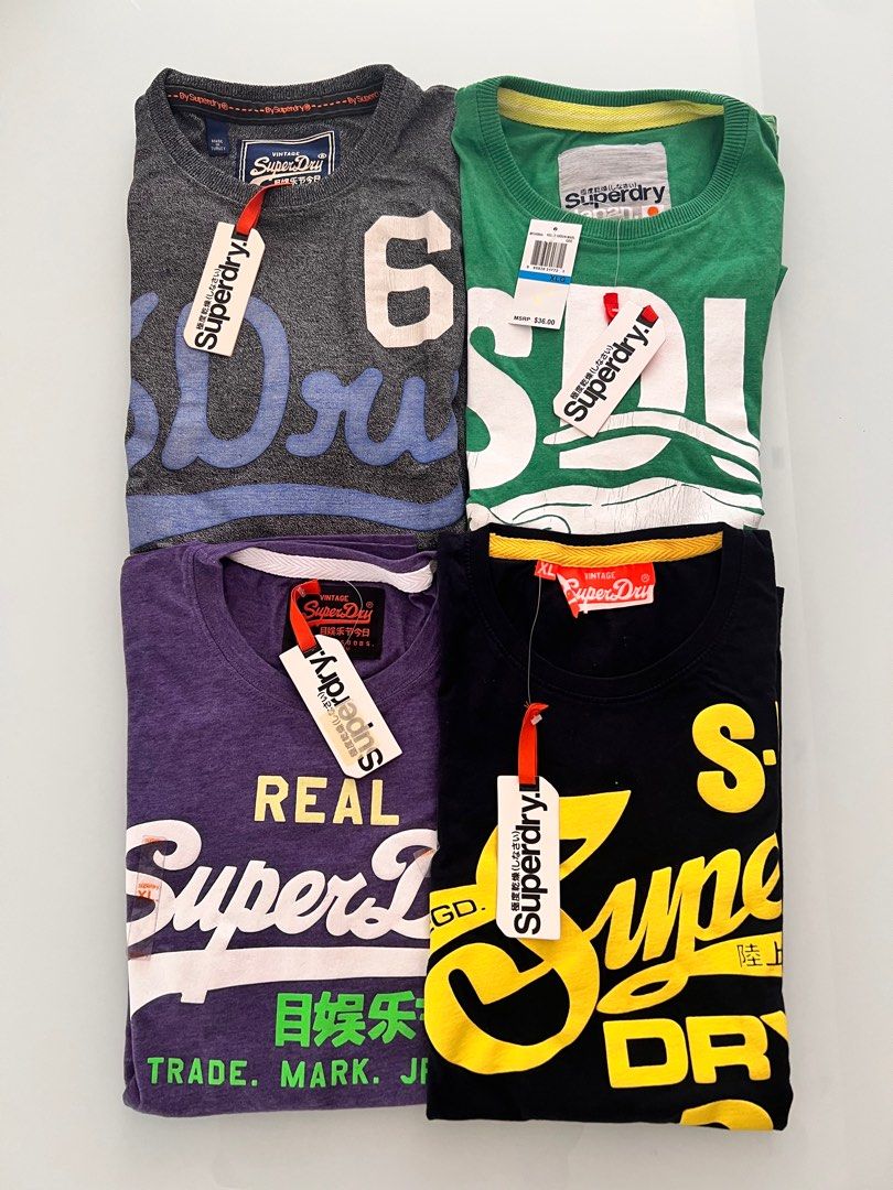 Superdry Shirt for Men (Category: Tshirts & Polo Shirts ) located in Quezon City. Submitted by mybee (Listing ID 1355867587, Image 2). Description: * Authentic Superdry Shirt for Men * new, with tags * size: L and XL * May request for video of the item Payment: Gcash or COD (personal pick up) Pick Up: c/o buyer .