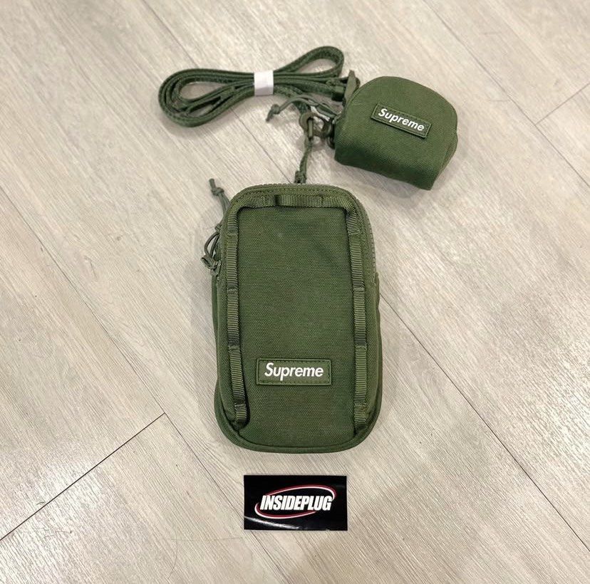 Supreme SS25 Camera Bag + Mini Pouch (Category: Camera Bags & Carriers) located in Quezon City. Submitted by inside_plug (Listing ID 1355872439, Image 2). Description: For Sale Supreme SS25 Camera Bag + Mini Pouch Black, Olive, and Snow Camo Brandnew Dm us to purchase.