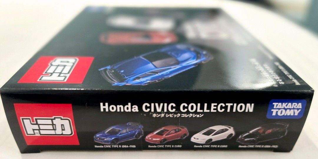 Tomica Honda Civic Collection (Category: Vehicle & Diecast Models) located in Manila. Submitted by do_888 (Listing ID 1356013768, Image 3). Description: Bnew sealed Tomica Honda Civic Collection. Set of four (4) die-cast model. Limited edition and highly collectible. For inquiries, kindly SMS 09188918006. Thank you..