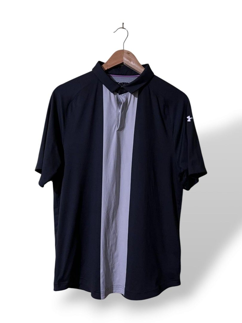 Under Armour Men's Polo Shirt (Category: Tshirts & Polo Shirts ) located in Bacolod City. Submitted by thysecond2.fresh (Listing ID 1355981913, Image 1). Description: Under Armour Men's Polo Shirt Large on tag dimes:21×27 9/10 color rate Verygood condition No issue Authentic.